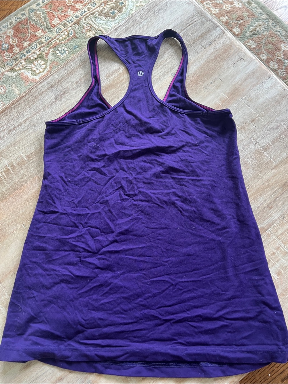 lululemon athletica Deep Purple Racerback Tank
